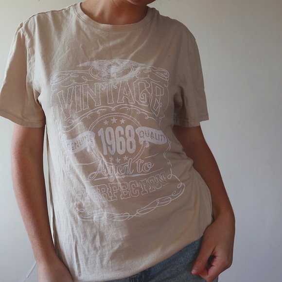 "Vintage 1968" Graphic Tee - Picture 1 of 7